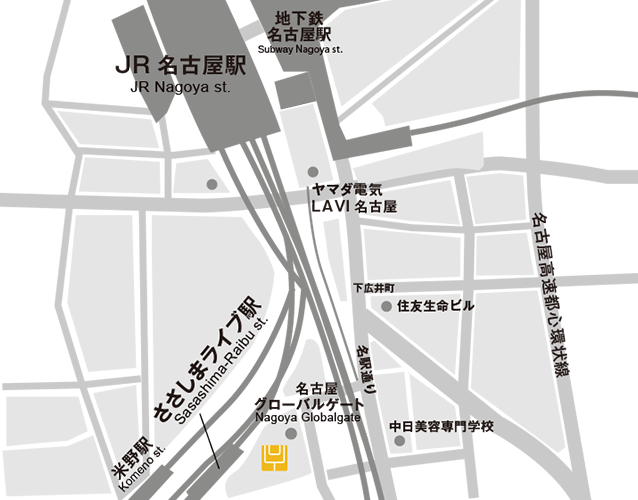 スタジオ・ヨギー名古屋グローバルゲート